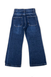 Girls Bell Bottom Dk Blue